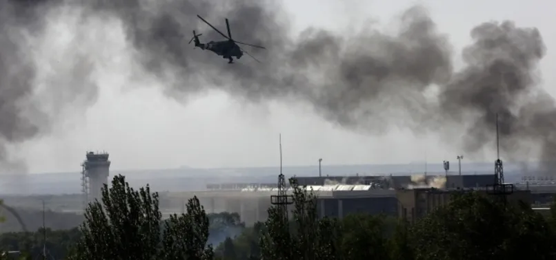 Ukrayna’da Mi-2 tipi askeri helikopter düştü