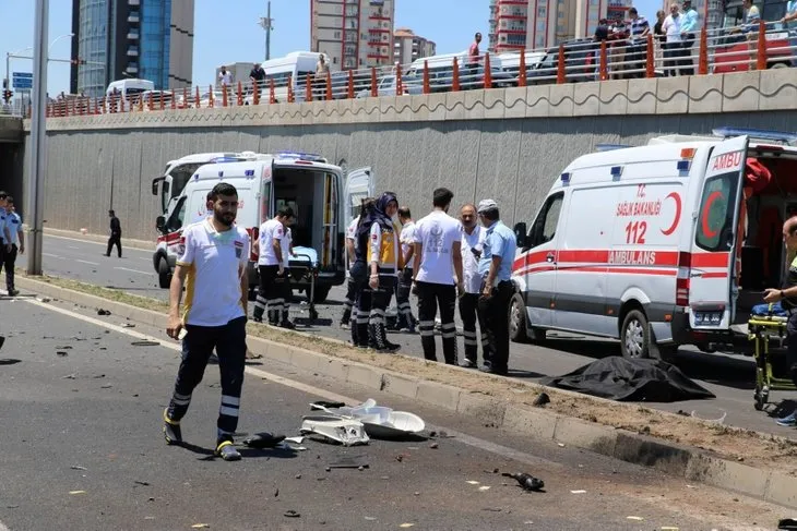 Diyarbakır’da korkunç kaza! Ölü ve yaralılar varş