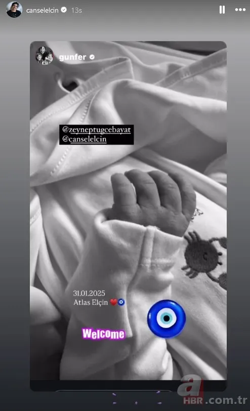 Atlas bebek doğdu! Zeynep Tuğçe Bayat ile Cansel Elçin oğullarını kucaklarına aldı 9