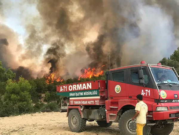 Jandarma 4 ildeki orman yangınları hakkında açıklama yaptı - 3