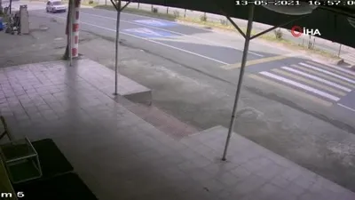 Ölümden kıl payı böyle kurtuldu