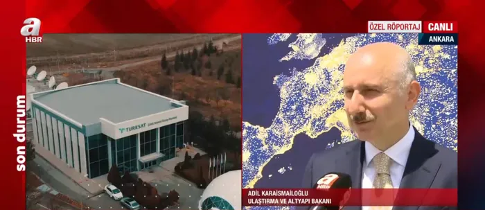 Son dakika: Türksat 5A göreve hazır! Ulaştırma ve Altyapı Bakanı Adil Karaismailoğlu'ndan A Haber'e özel açıklamalar: Uzay Vatan'da güçlü Türkiye! - 2