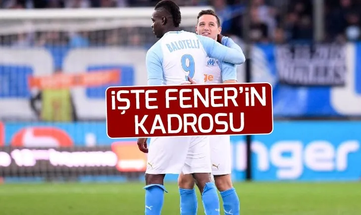 Son Dakika Haberi Fenerbahce Nin 2020 Kadrosu Dikkat Cekti