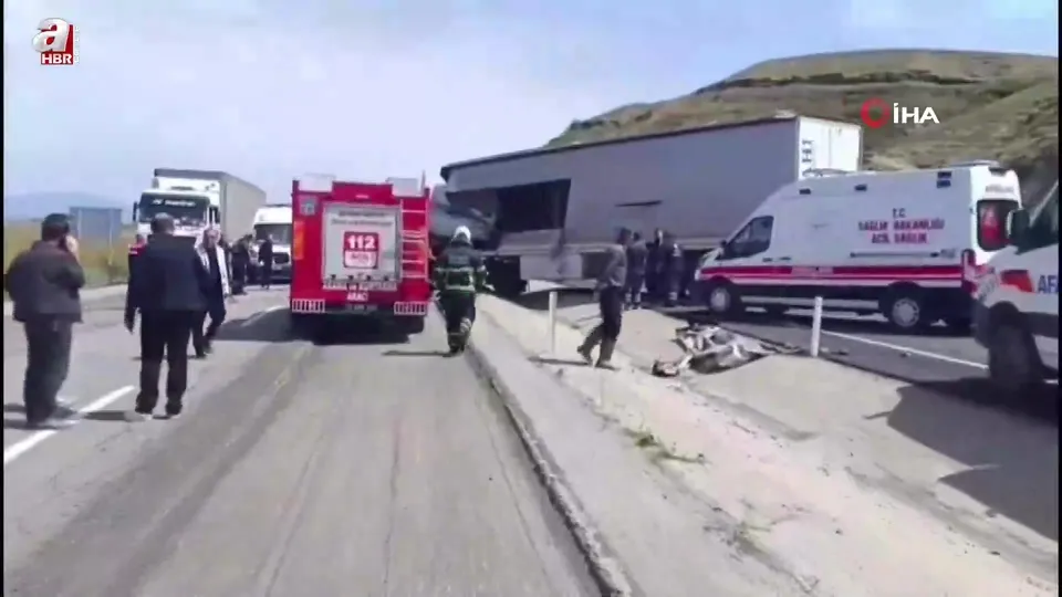 Batman’da iki TIR çarpıştı: 1 ölü, 1 yaralı