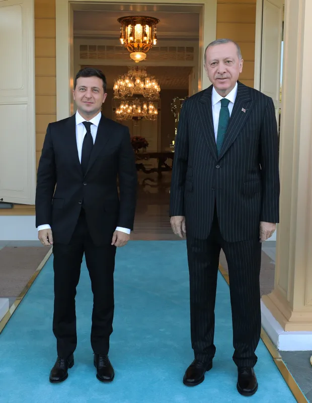 Başkan Erdoğan ile Ukrayna Devlet Başkanı Volodimir Zelenski arasında kritik görüşme! İşte masadaki konular - 3
