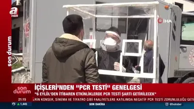 Otobüse binmek için PCR testi zorunlu mu?