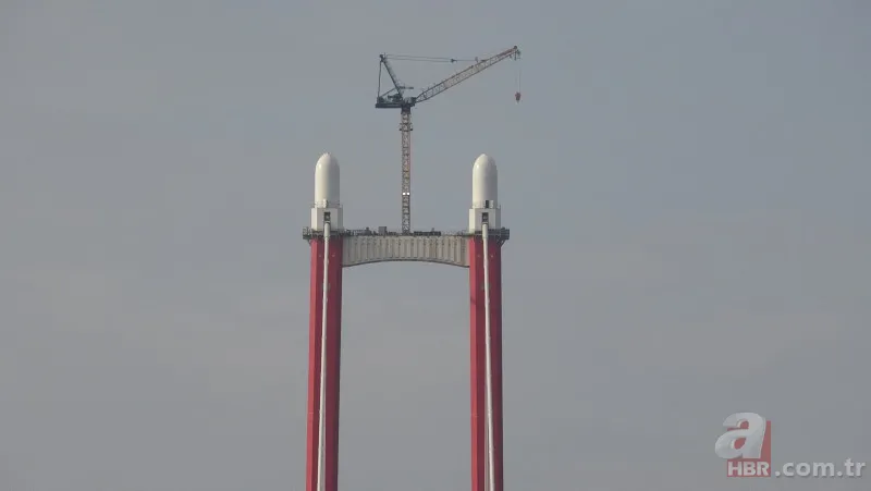 1915 Çanakkale Köprüsü 'Dünyanın En Yüksek Kuleli Asma Köprüsü' oldu 1