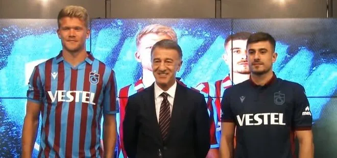 Trabzonspor yeni transferleri Cornelius ve Dorukhan Toköz için imza töreni düzenledi | Ahmet Ağaoğlu’ndan çarpıcı sözler