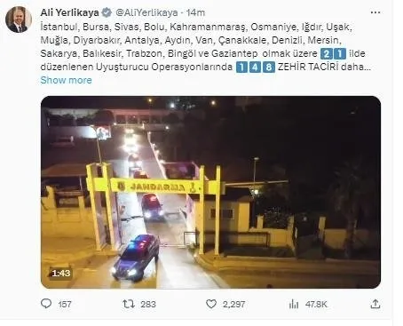 21-ilde-uyusturucu-operasyonu-icisleri-bakani-yerlikaya-duyurdu-148-zehir-taciri-daha-yakalandi-1696830979553.jpg 21 ilde uyuşturucu operasyonu! İçişleri Bakanı Yerlikaya duyurdu: 148 zehir taciri daha yakalandı - 2