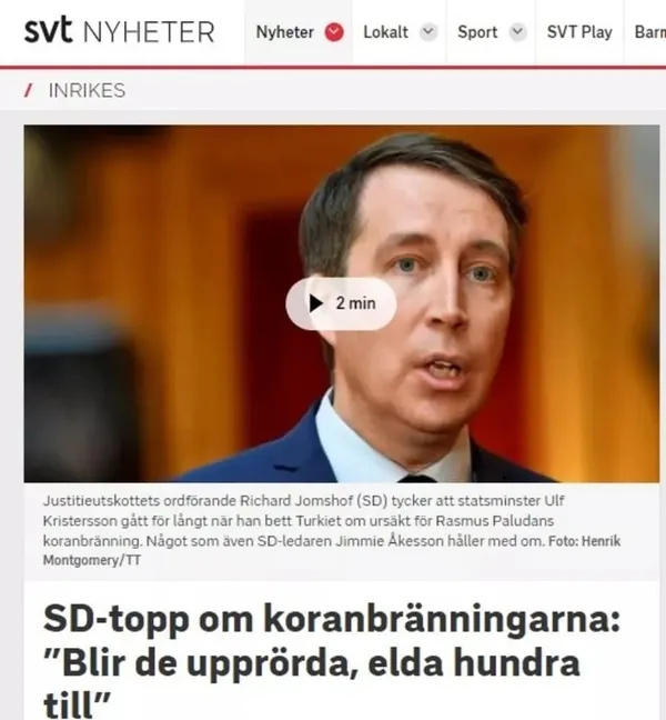 Rasmus Paludan'dan yine Kur'an-ı Kerim'e alçak saldırı! Danimarka basını yangın yeri: Aptal | İsveç'ten akılalmaz sözler: Üzüldüyseler 100 tane daha yakın - 8