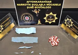 Afyonkarahisar'da polisin 'torbacı' operasyonunda 2 kişi tutuklandı