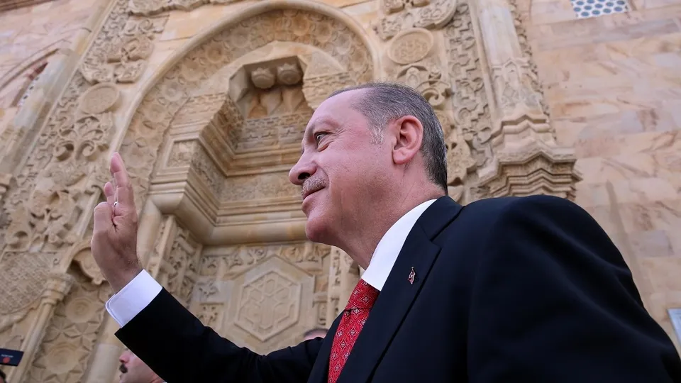 Erdoğan, Bulancak ilçesinde Sarayburnu Camisi'nin açılışını gerçekleştirdi