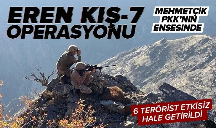 Son dakika: Bitlis’te PKK’ya ağır darbe! Eren Kış-7 operasyonu başladı