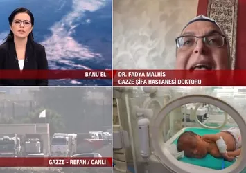 Gazze Şifa Hastanesi Doktoru Fadya Mahlis A Haber'de anlattı: Gazze’de salgın hastalıklar başladı