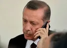 Başkan Erdoğandan kritik telefon görüşmesi