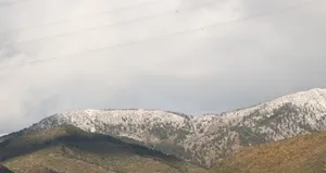 Amanoslar beyaza büründü