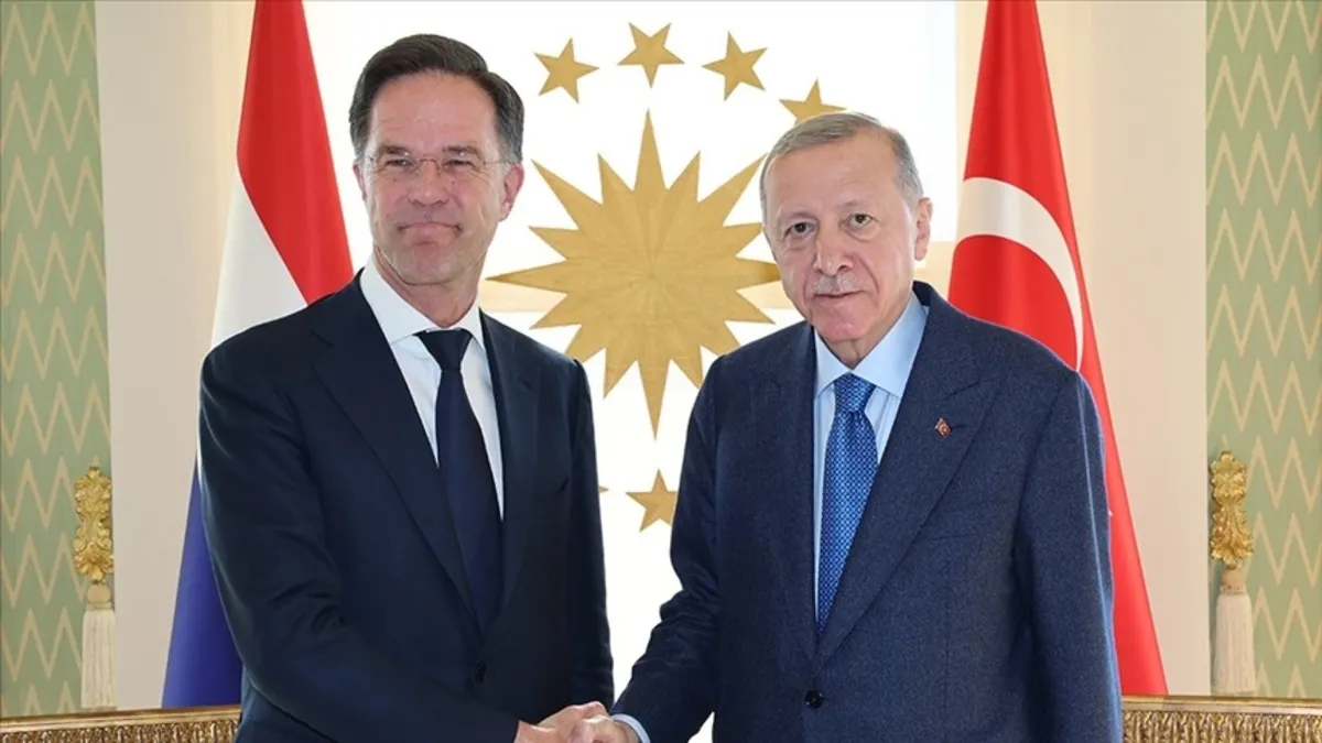 Başkan Erdoğan NATO Genel Sekreteri Rutte ile görüştü