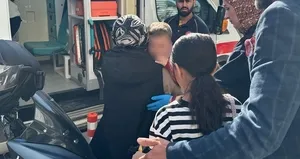 Motosikletin çarptığı çocuk yaralandı