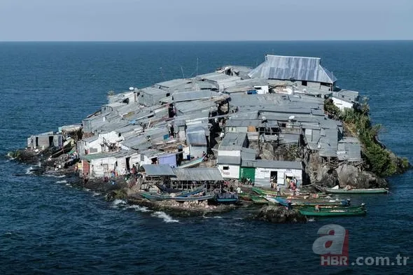 İşte dünyanın en kalabalık adası: Migingo Adası 1