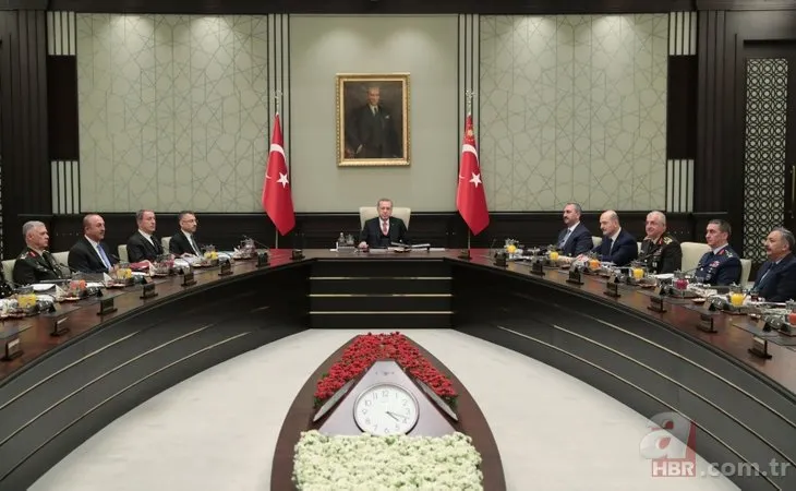 Başkan Erdoğan başkanlığındaki yılın son MGK toplantısı sona erdi