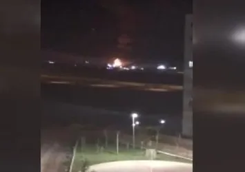 Kamışlı'da büyük patlama!