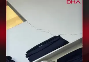 ÇÖKMEDEN ÖNCE DUVARLAR ÇATLAMIŞ