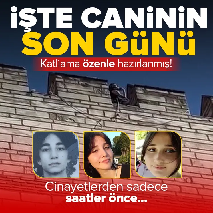İşte cani Semih Çelikin son günü