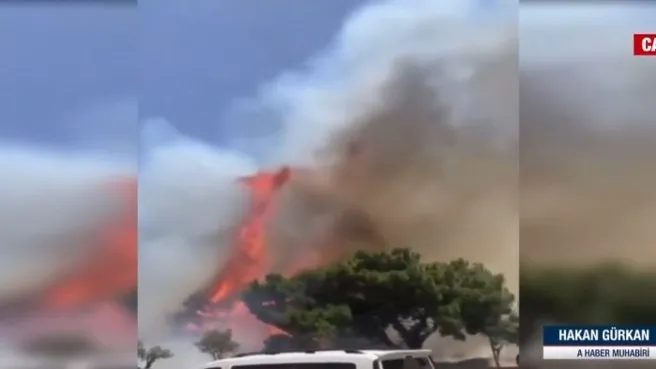 Antalya’da iki ayrı orman yangını!