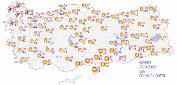 1664208018212.png Kuvvetli fırtına ve sağanak yağış yolda! Meteoroloji gün verdi! İstanbul Ankara İzmir hava durumu - 4