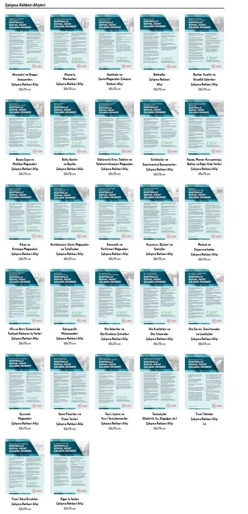 Sağlık Bakanlığından koronavirüse karşı özel afişler