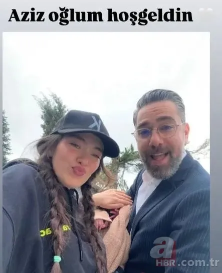 Taze anne Neslihan Atagül oğlu Aziz'le poz verdi! "Sen benim gücümsün" 6