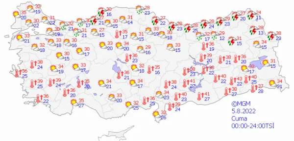 1659459236869.png Kuvvetli sağanak yağış yolda! Şemsiyeleri hazırlayın! Meteoroloji'den çok sayıda ile son dakika uyarısı... İstanbul'u da etkisi altına alacak - 6