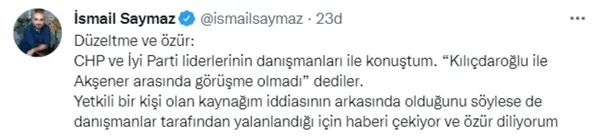 chp-yandasi-gazeteci-ittifak-devam-edecek-haberini-apar-topar-kaldirdi-yalanlandi-geri-cekiyorum-1662760739849.jpg CHP yandaşı gazeteci 'ittifak devam edecek' haberini apar topar kaldırdı: Yalanlandı geri çekiyorum - 4
