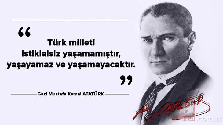 29 Ekim en güzel Atatürk fotoğrafları! 29 Ekim Cumhuriyet Bayramı en yeni yazılı Atatürk resimleri!