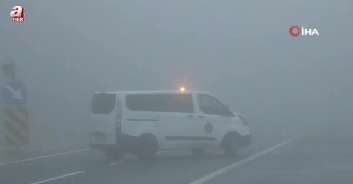 Bolu Dağı'nda göz gözü görmüyor