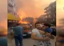 O baba alevlerden kaçış anını A Habere anlattı