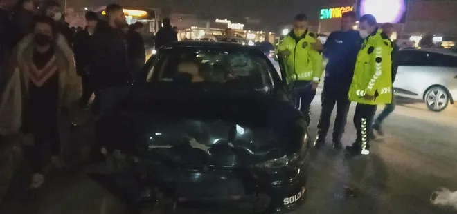 5 kilometrelik takip kazayla bitti