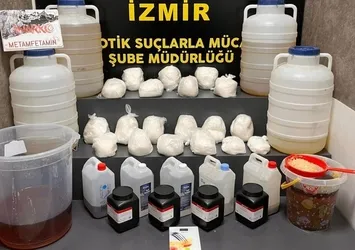 Evi zehir fabrikasına çevirmişler! Narkotik ekiplerinden rekor
