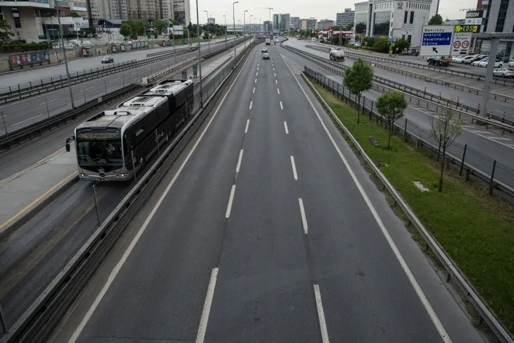 İstanbul’da arife gününde yollar boş kaldı