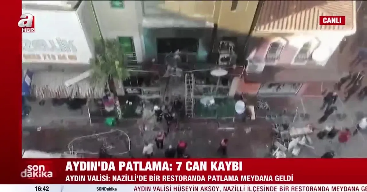 Aydın’da patlama: 7 can kaybı