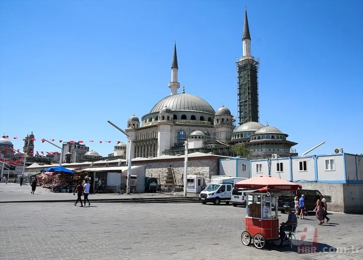 Taksim Camii’nde son durum: Yüzde 65’i tamamlandı!