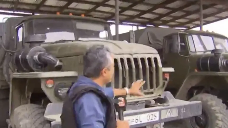 A Haber Ermenistan ordusunun vurulan zırhlılarını görüntüledi! İşte Azerbaycan ordusuna kalan ganimetler...