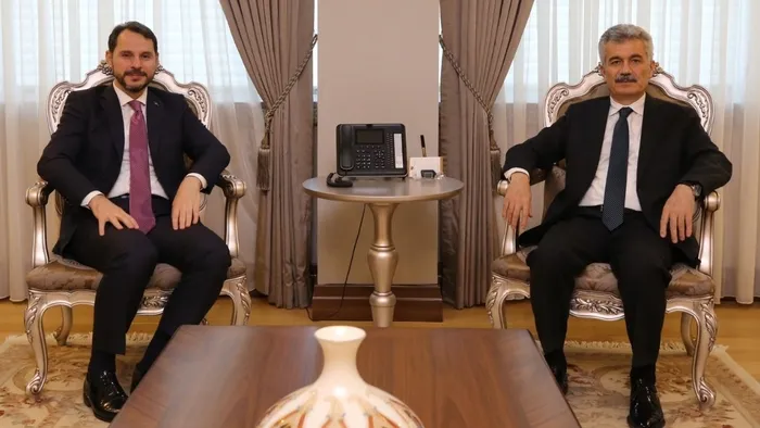 Hazine ve Maliye Bakanı Berat Albayrak'tan Danıştay Başkanı Zeki Yiğit'e ziyaret - 2