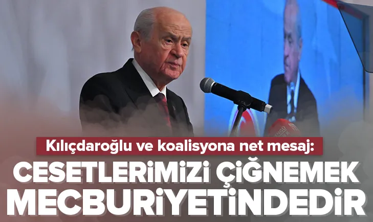 Bahçeliden Kılıçdaroğluna sert tepki