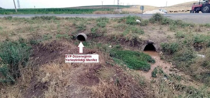 MENFEZE YERLEŞTİRİLMİŞ 300 KİLO PATLAYICI BULUNDU