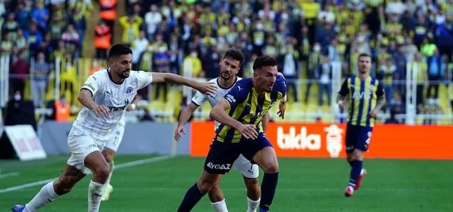 Fenerbahçe evinde paşalar gibi! Fenerbahçe 2-1 Kasımpaşa MAÇ SONUCU-ÖZET