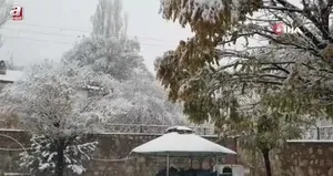 Başkale’de kar yağışı