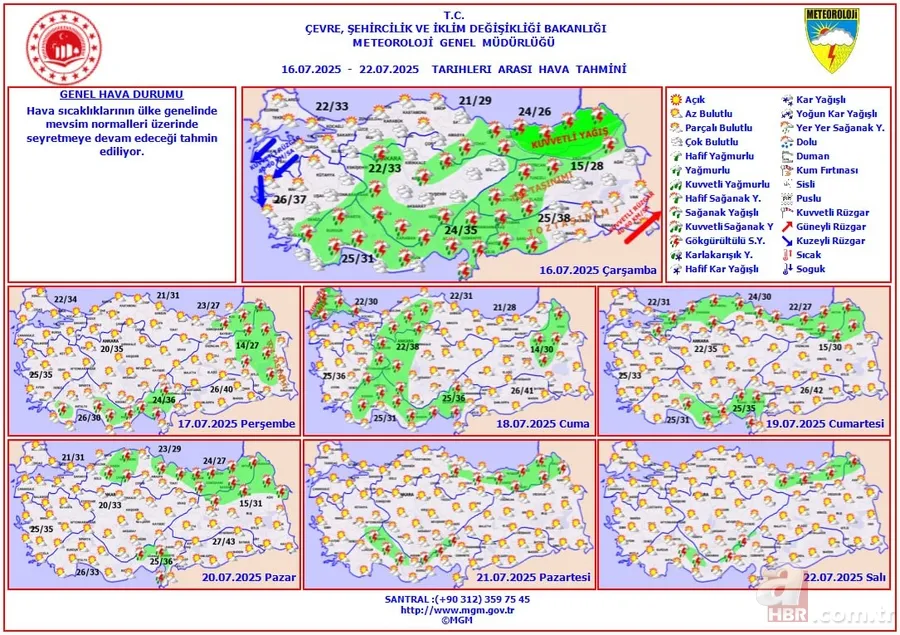 Tatilciler, piknik yapacaklar dikkat: Meteoroloji bölge bölge uyardı! Marmara, Ege, Doğu Karadeniz... Toz ve sağanağa hazır olun 5