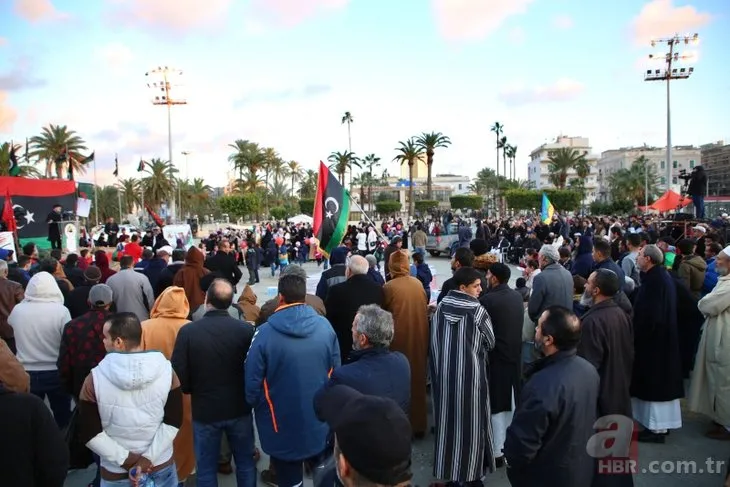 Libya'da Türkiye'nin tezkere kararı kutlandı