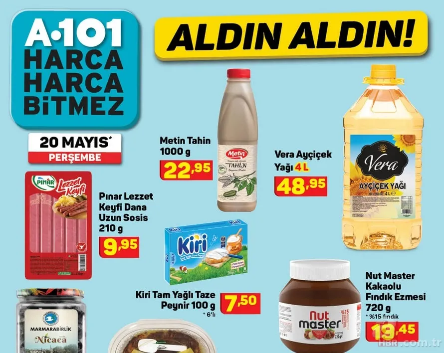 A101'de perşembe indirimleri başlıyor! 20 Mayıs 2021 A101 aktüel ürünler kataloğunda neler var? 19